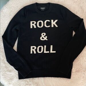 Zadig & Voltaire Black Crewneck Sweater